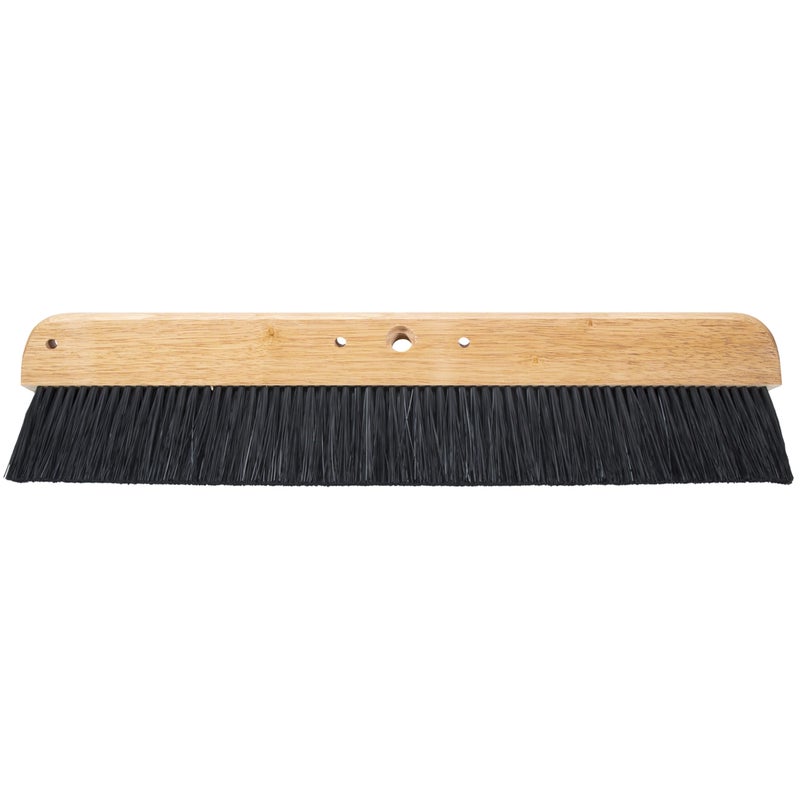 MARSHALLTOWN Wood Backed Concrete Broom, Polypropylene Bristles, 24 Inch, Non-Slip Finish, Made in USA, 830 - Image 3